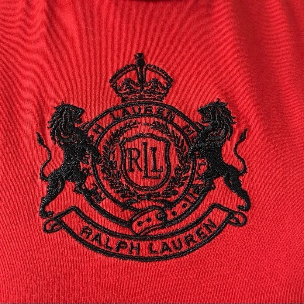 Lauren Ralph Lauren Embroidered Logo T Shirt - Picture 3 of 5